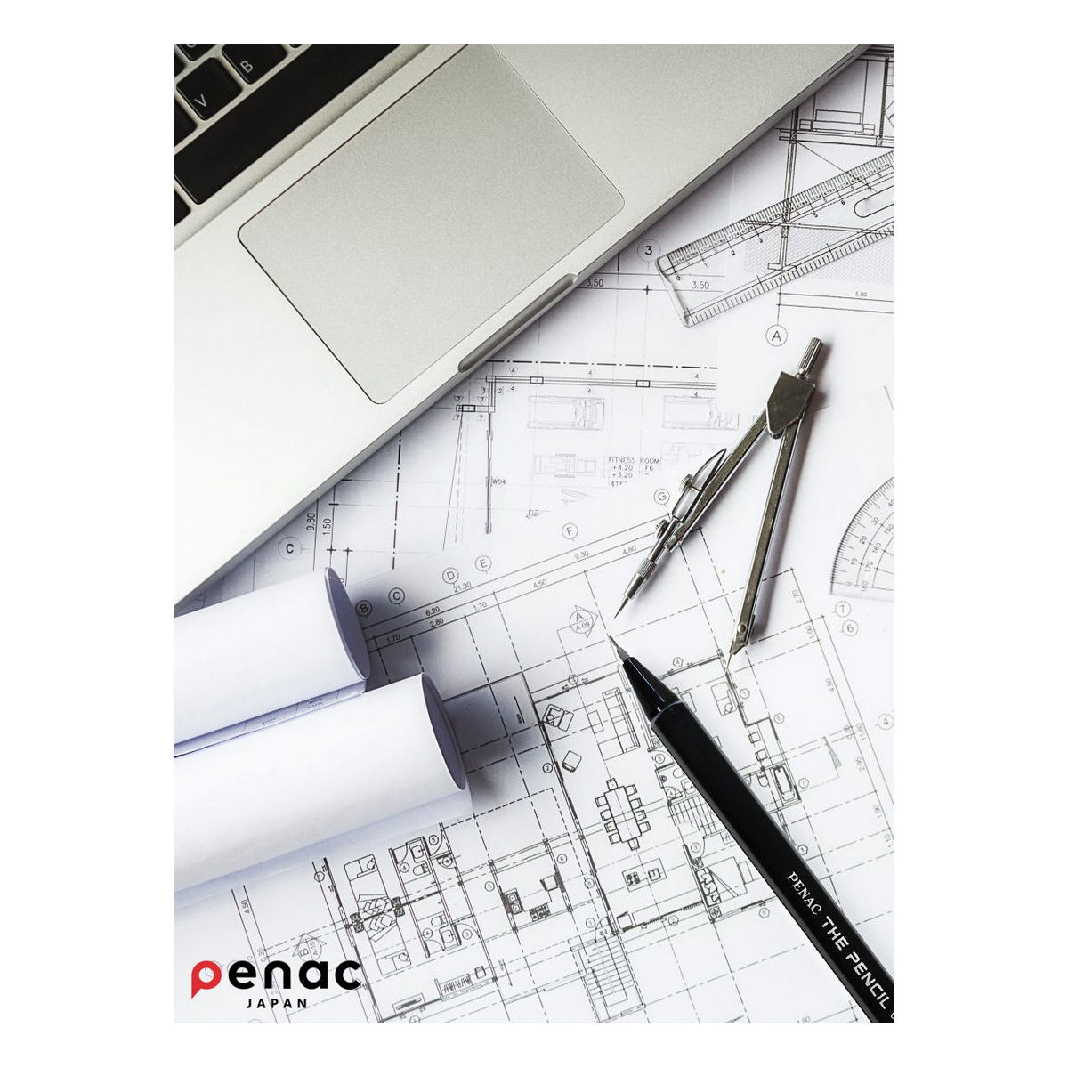 Карандаши чернографитные PENAC механический 1 шт. - фото 4