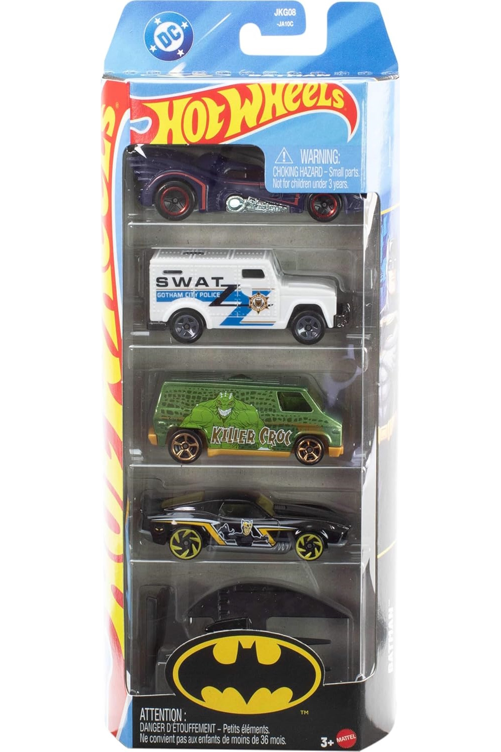 Игровой набор Hot Wheels Бэтмен 1:64 JLN10 - фото 1