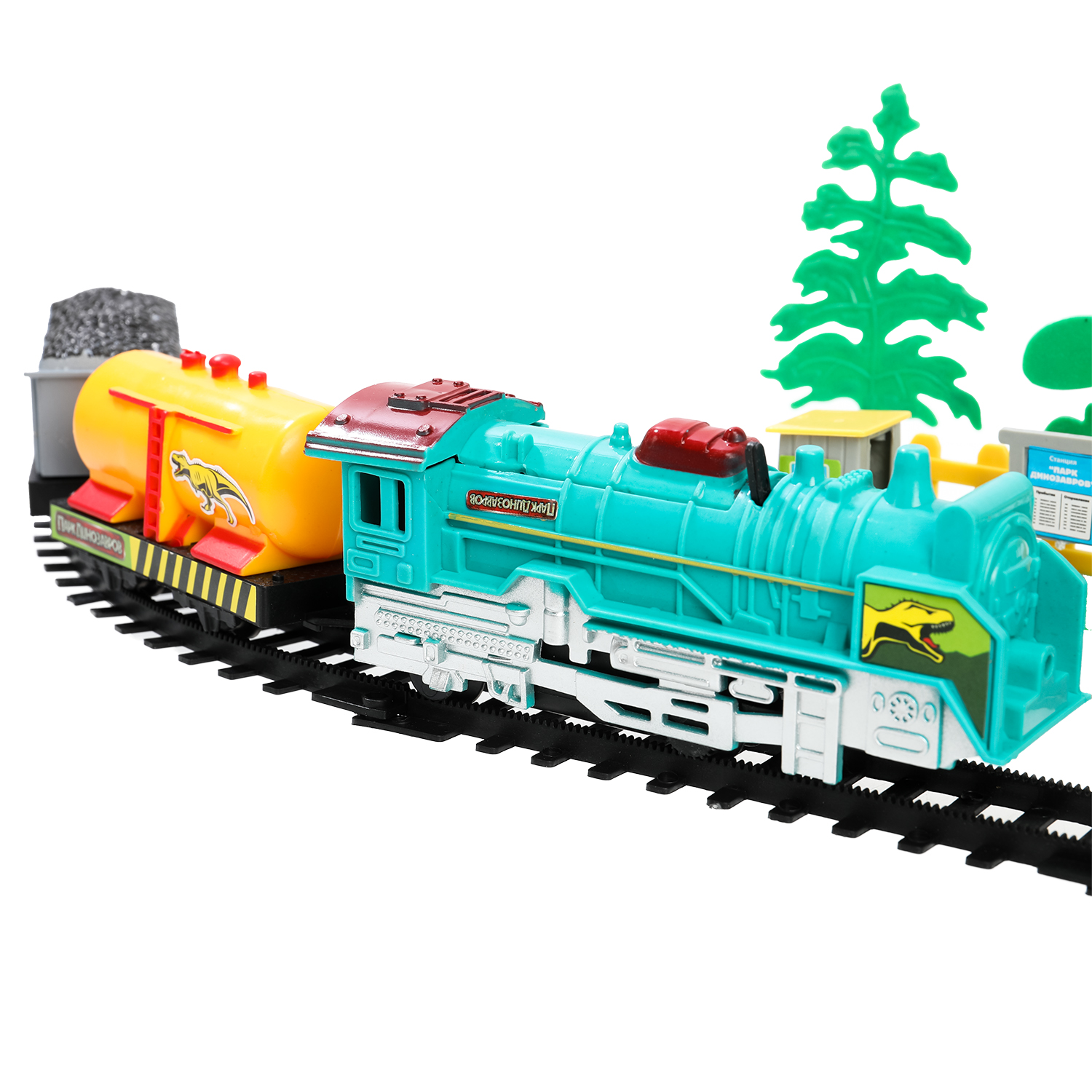 Набор железнодорожный Играем вместе 149 см 385824 - фото 4