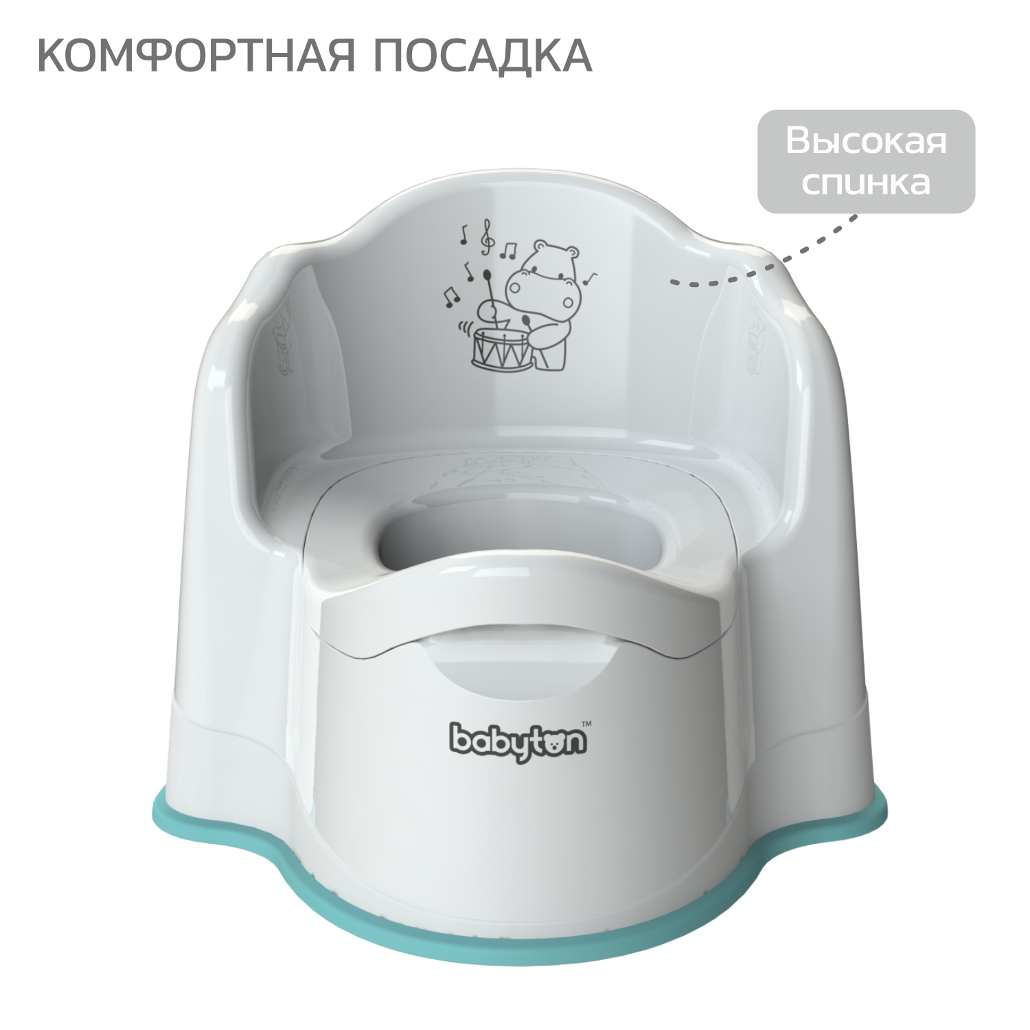 Набор для купания и гигиены Babyton белый - фото 11