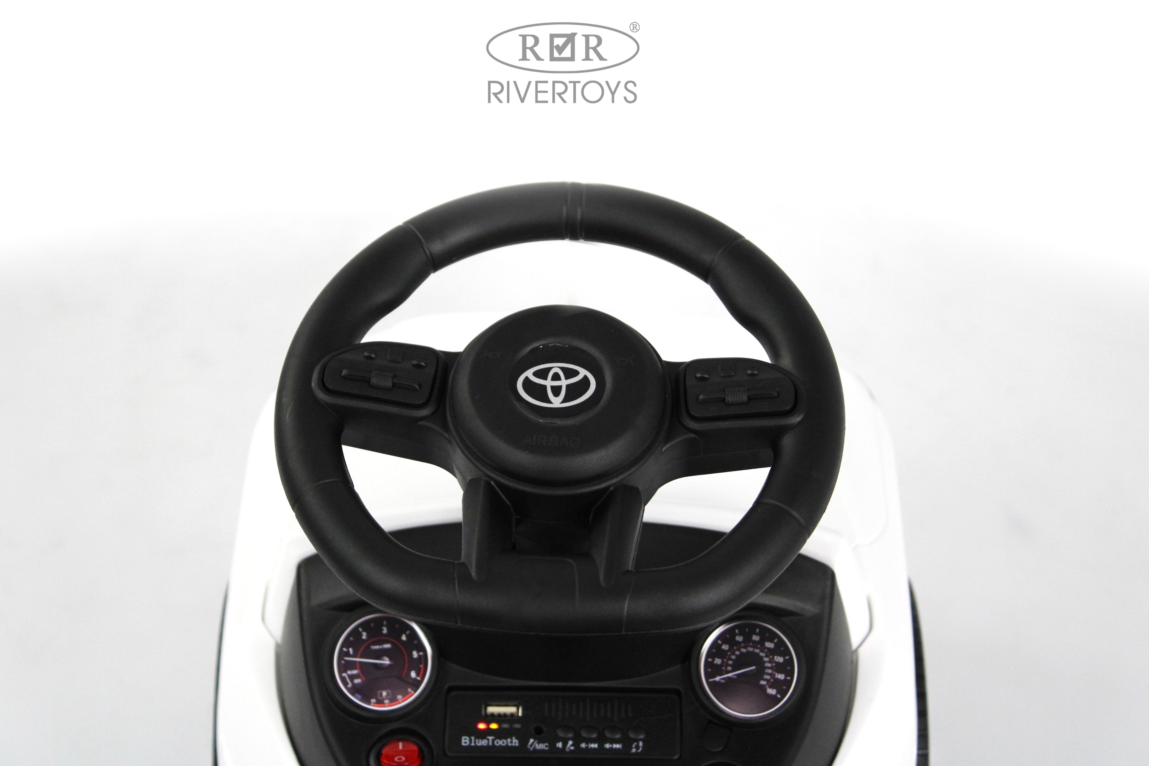 Каталка RIVERTOYS Z002ZZ-D-WHITE белый - фото 10