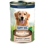 Корм для собак Happy Dog ягненок с рисом 410г