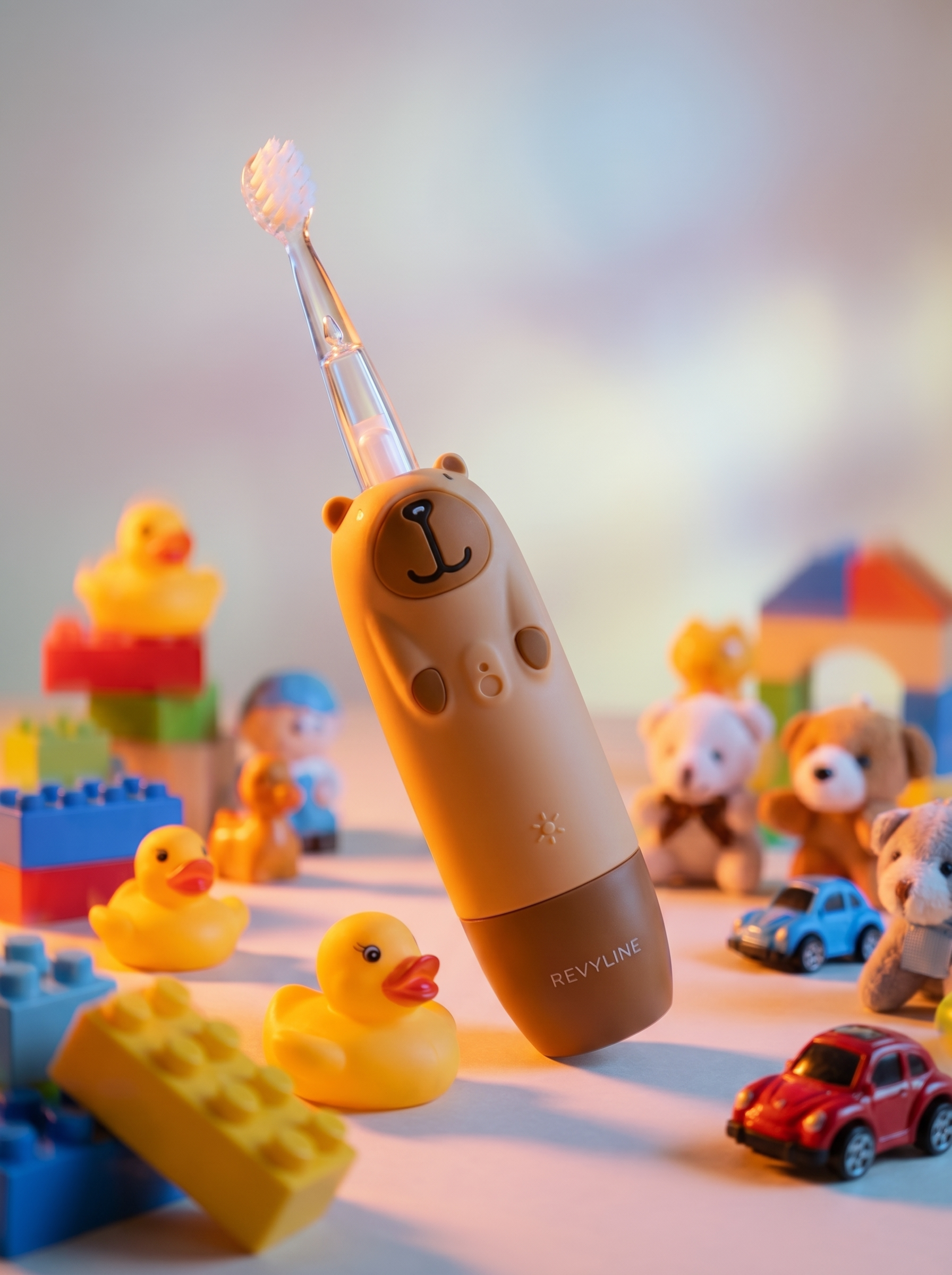 Зубная щетка электрическая Revyline Capybara от 1 года - фото 9