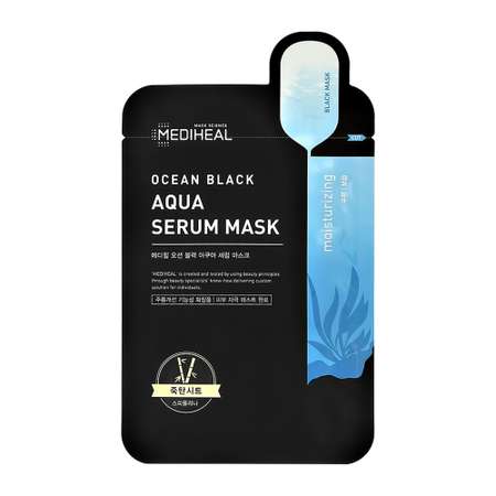 Маска тканевая Mediheal Ocean black