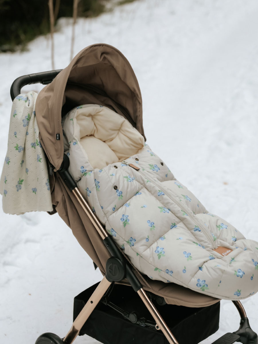 Конверт в коляску Elodie Comfort Blueberry Bliss бежевый - фото 7