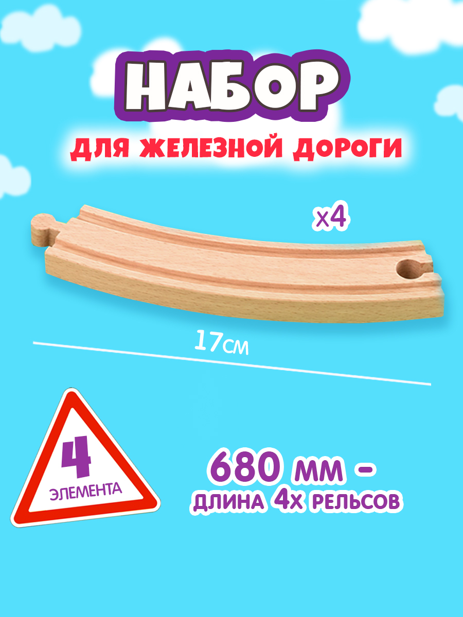 Набор железнодорожный Brio 17 см 33342 - фото 2