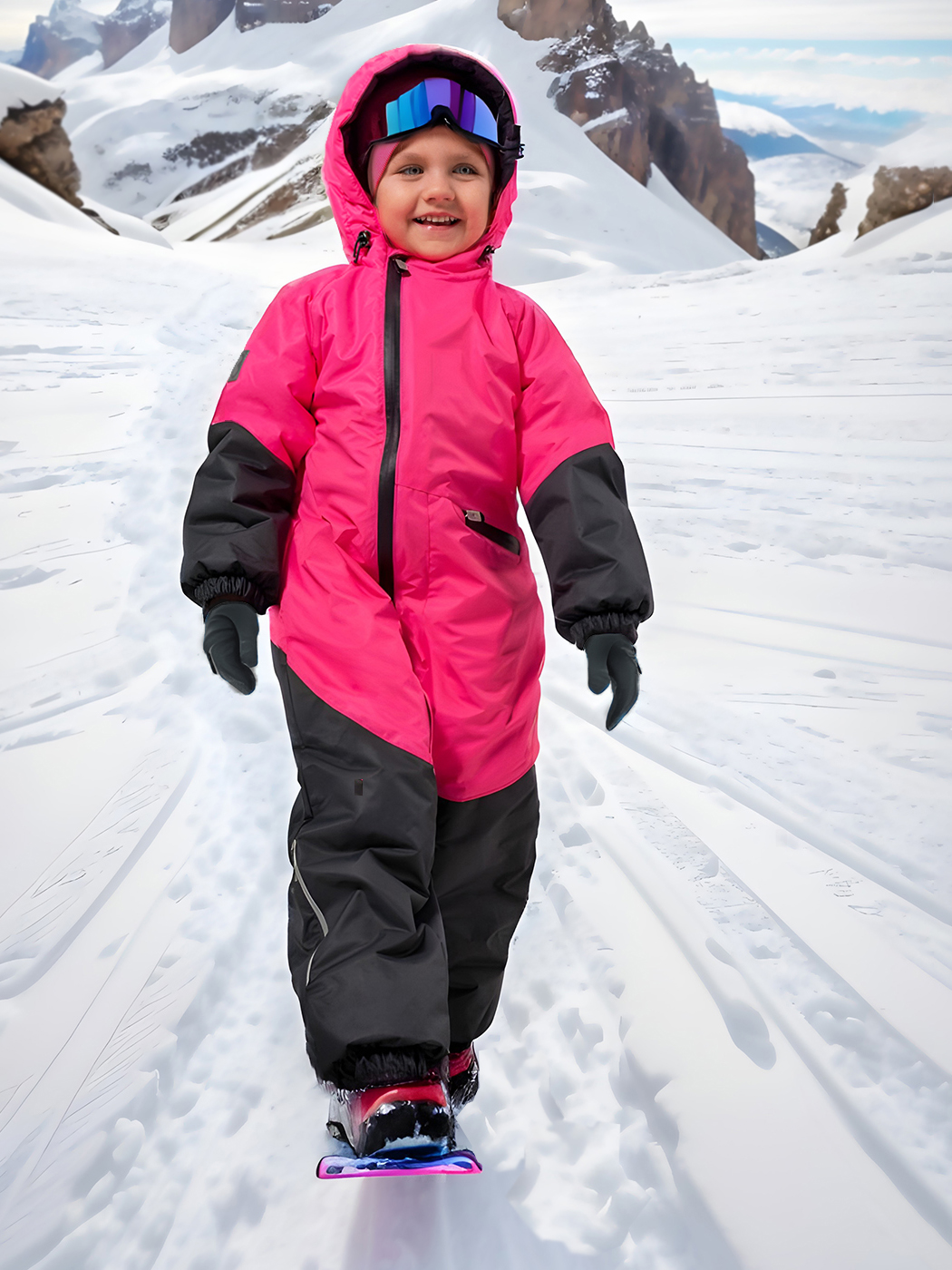 Комбинезон LEO 5022В_фуксия - фото 4