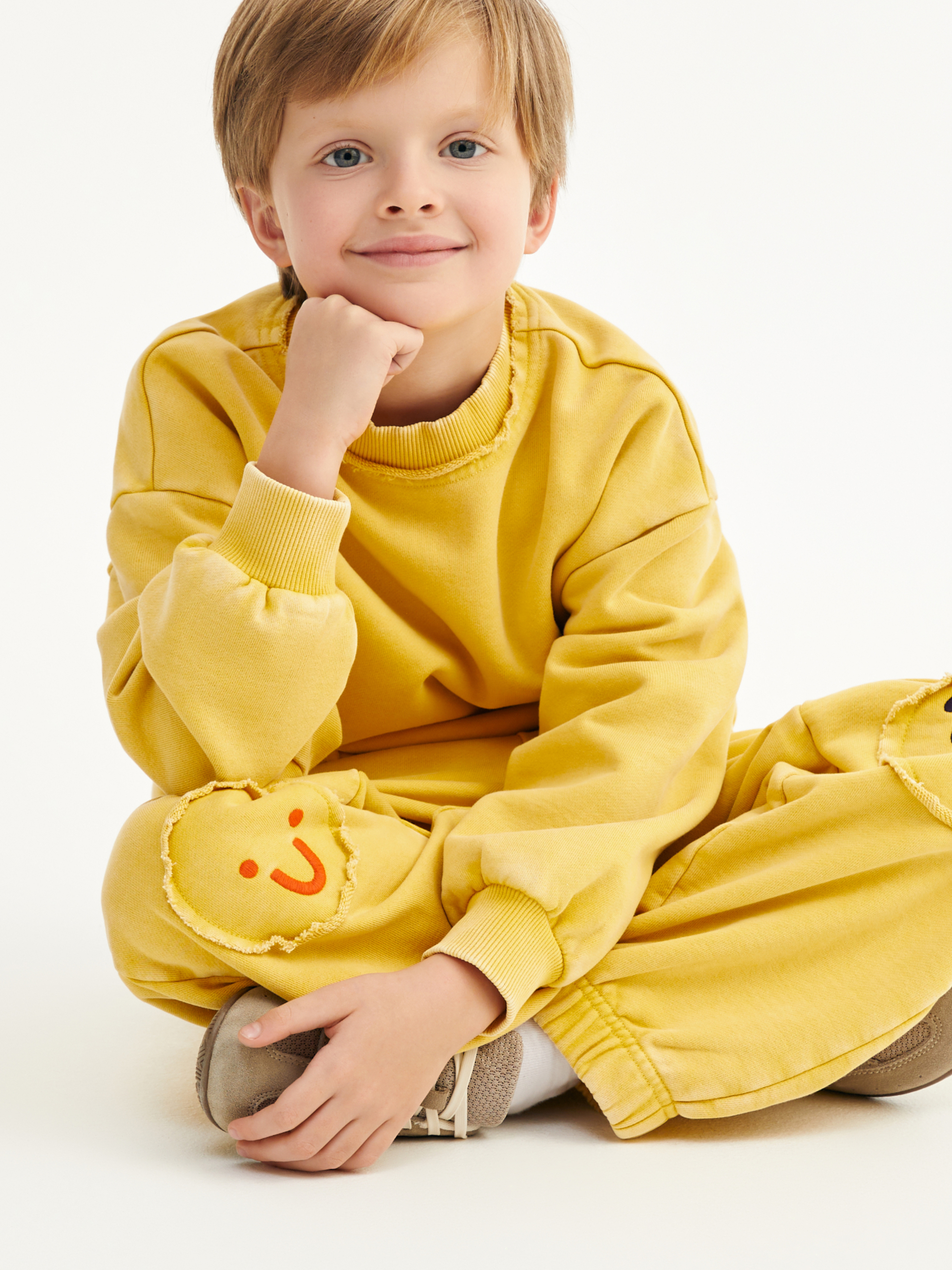 Свитшот Junion 904312.TSWT0021-Yellow-2 - фото 6