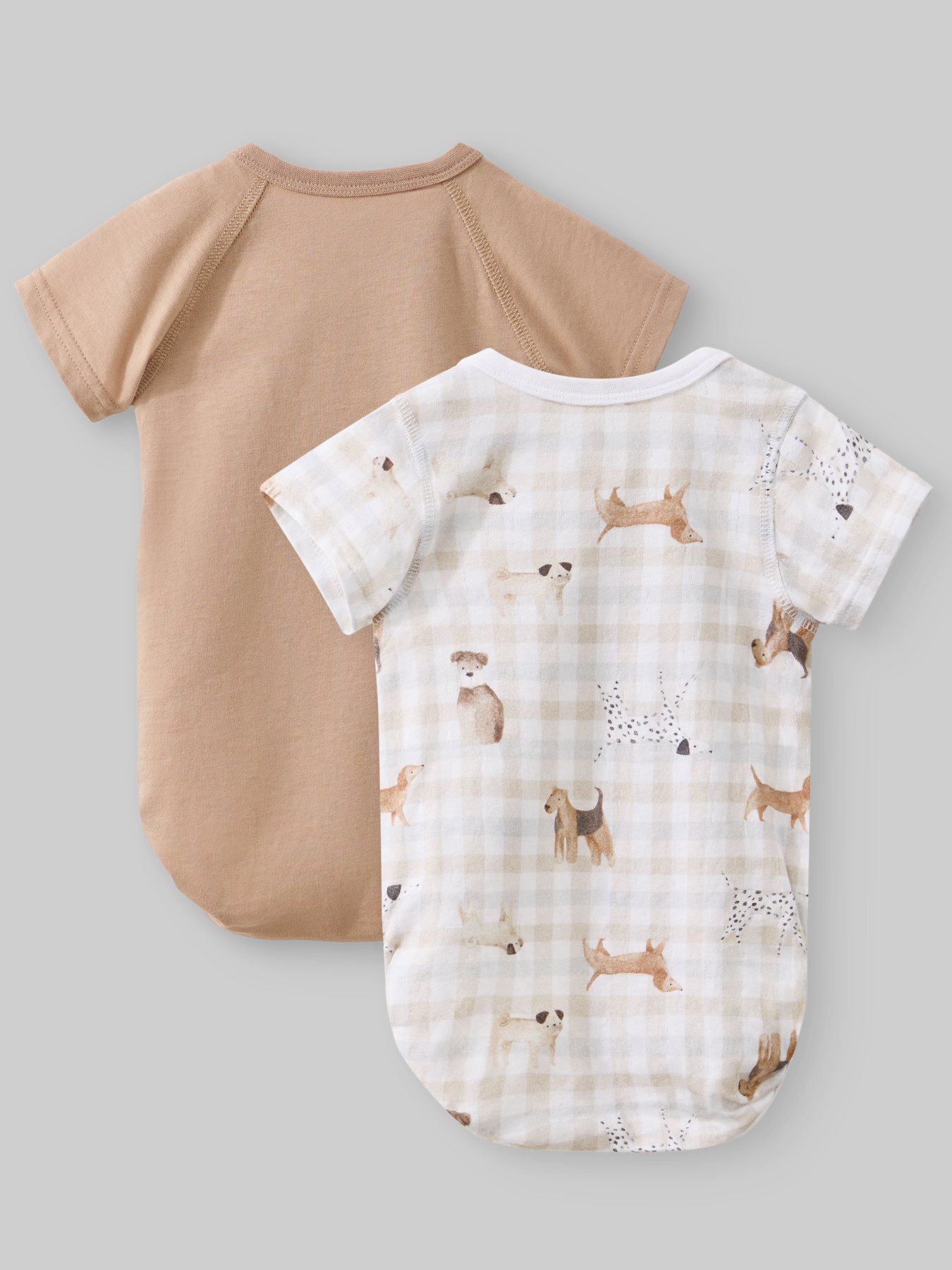 Боди 2 шт Happy Baby 90154-0_beige-dog - фото 4