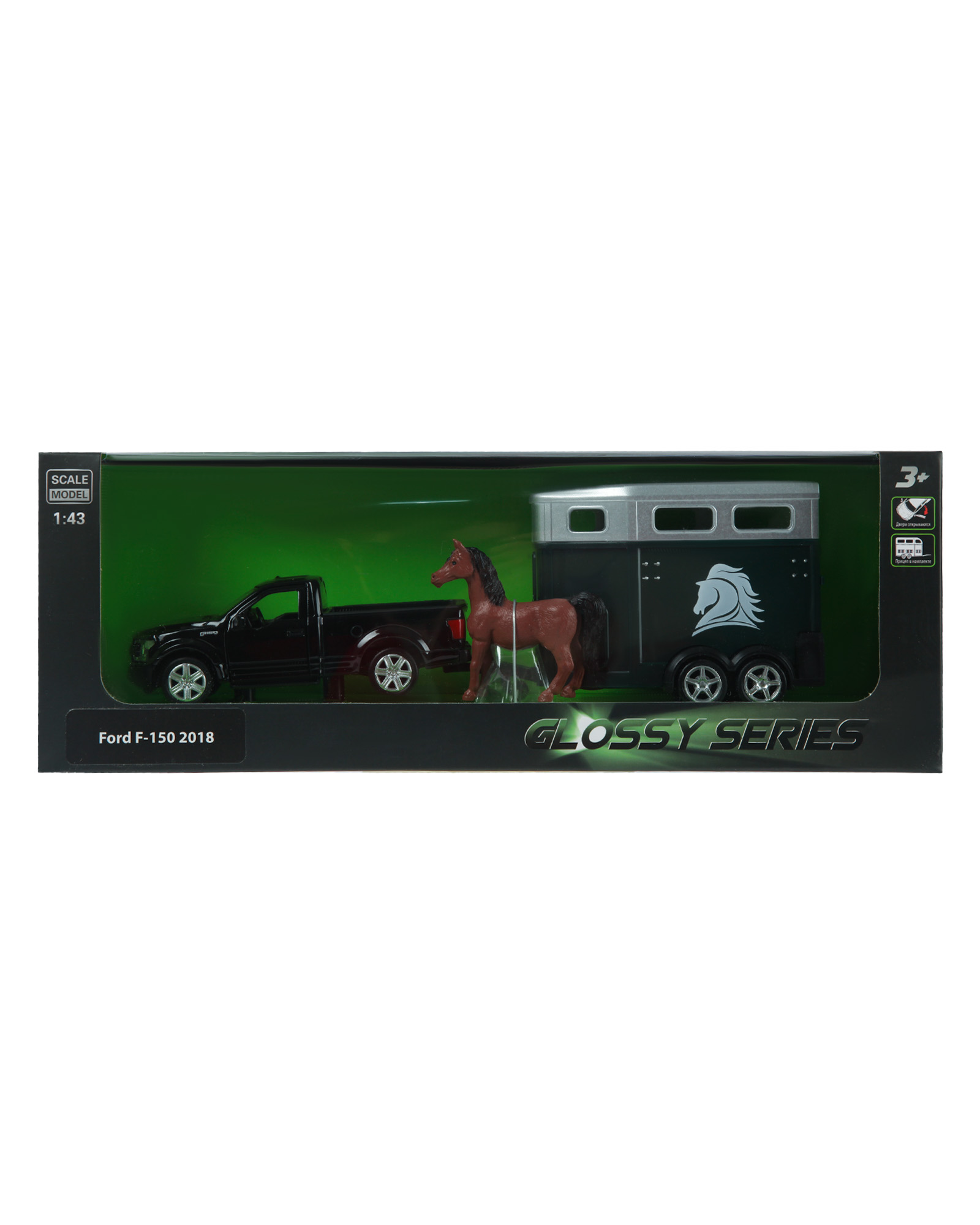 Внедорожник Mobicaro Ford F-150 2018 1:43 544045-2TG(B) - фото 7