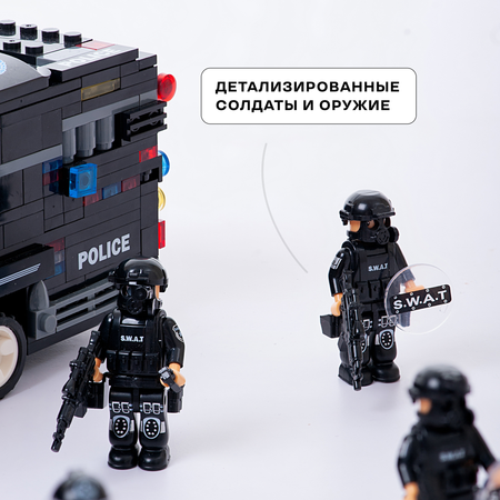 Конструктор Kids Build 1092 дет.