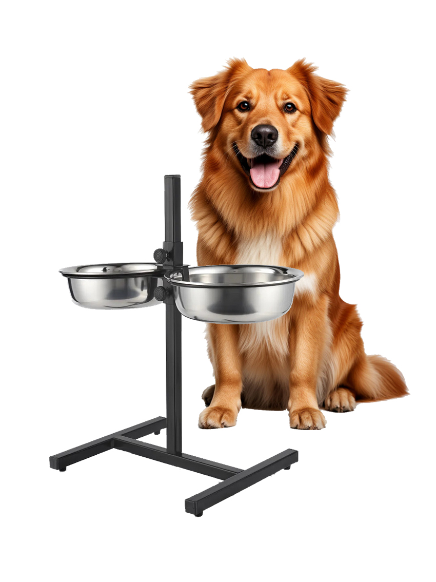 Подставка с 2 мисками INFILD по 1.2 литра - фото 1