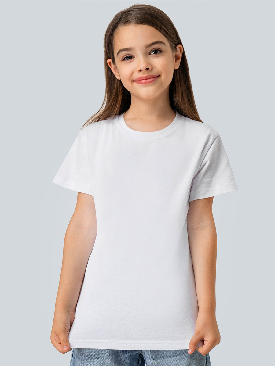 Футболка 3 шт HappyFox HF5501N3белый.голубой.ментоловый - фото 7