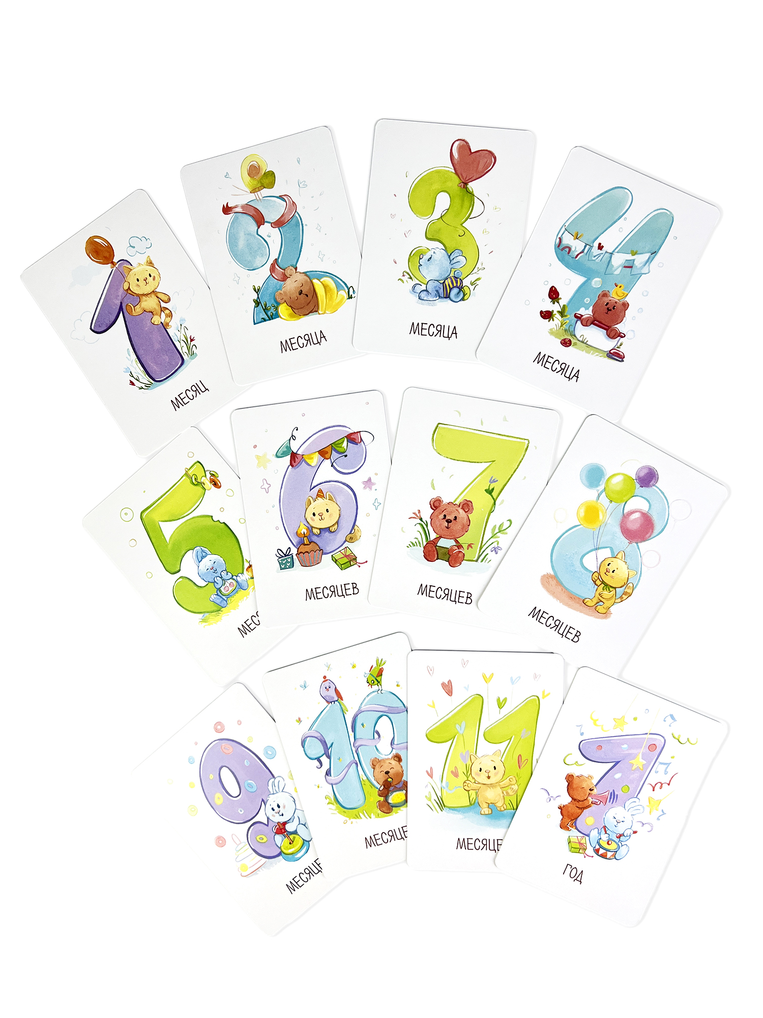 Карточки Дрофа-Медиа для фотосессии новорожденных 4431 - фото 9