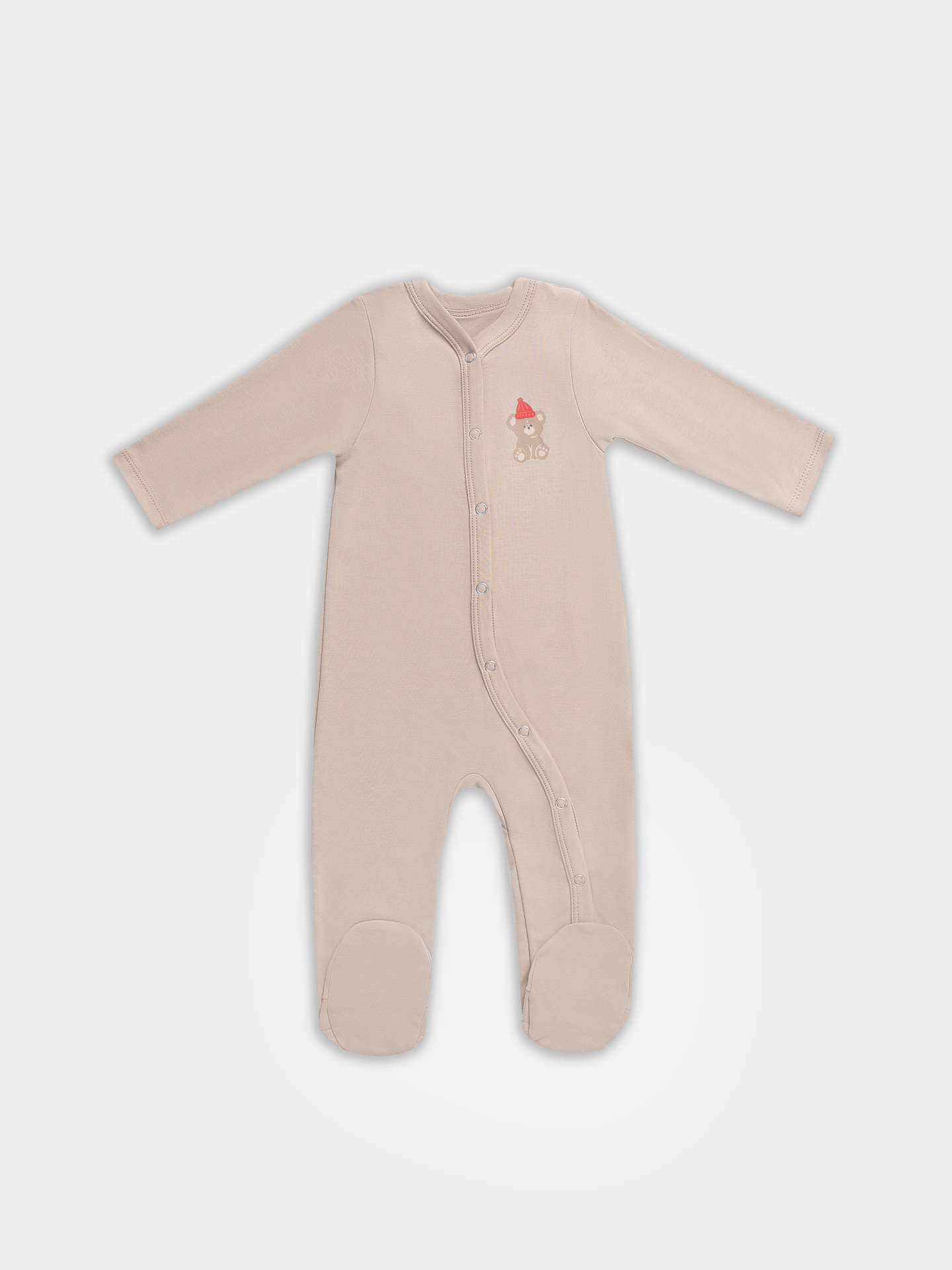 Комбинезон 2 шт Mark Formelle (Марк Формэль) 14005-2/бежевый +изумруд +печать - фото 5