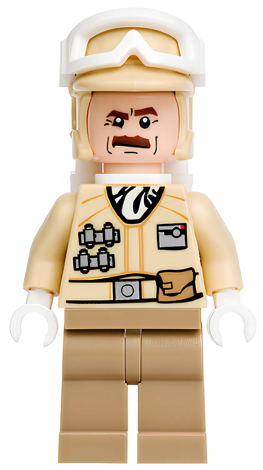 Изображение товара Минифигурка LEGO Star Wars Hoth Rebel Trooper Коричневая униформа Изображение товара Минифигурка LEGO Star Wars Hoth Rebel Trooper Коричневая униформа