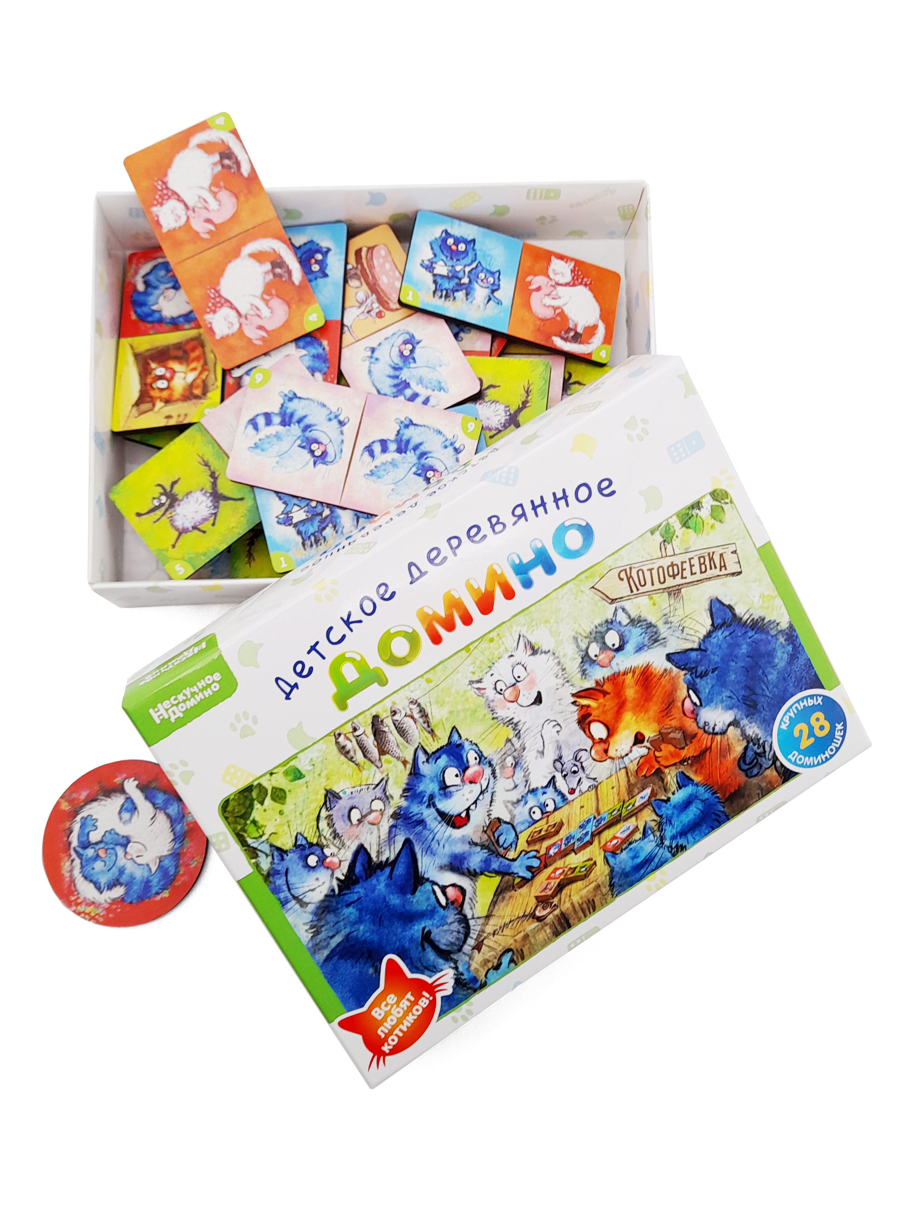 Настольная игра Нескучные игры Домино - фото 14