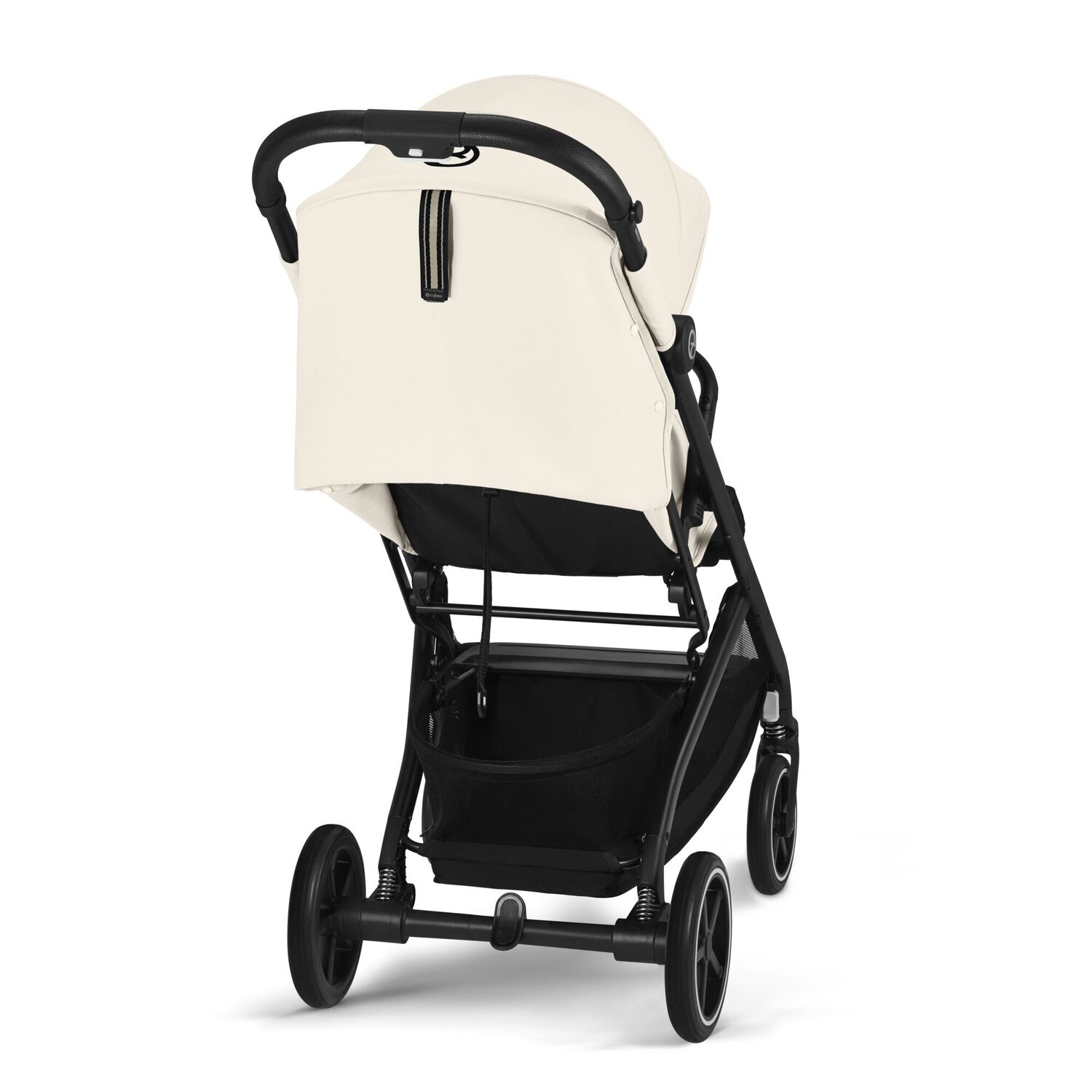 Коляска прогулочная Cybex Beezy Canvas White белый - фото 6