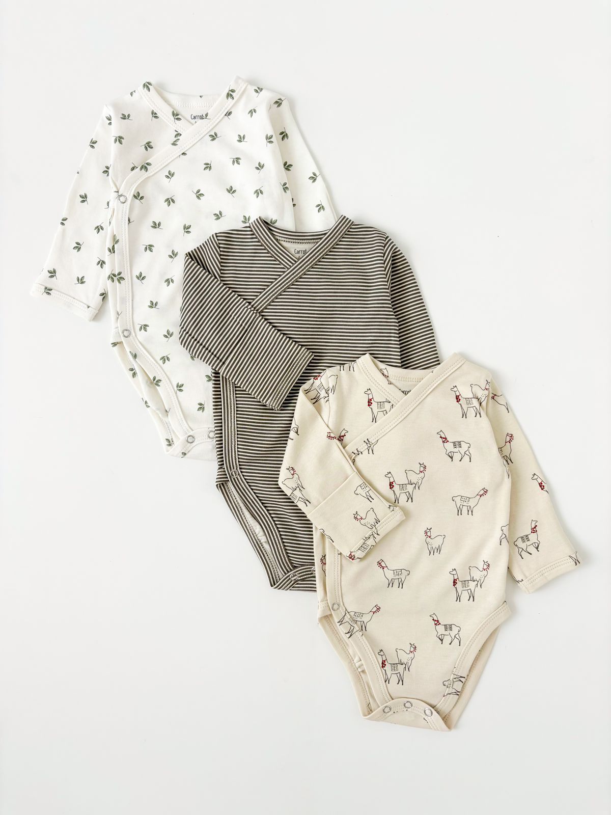 Боди 3 шт Carrot 10002272ламы - фото 1