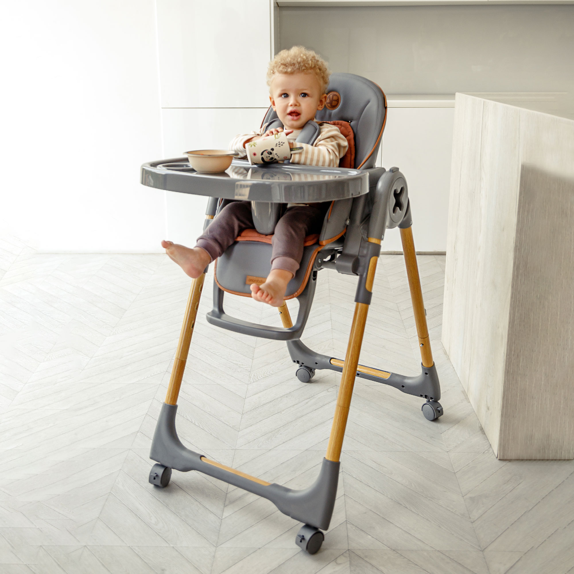 Стульчик для кормления Amarobaby Elegant трансформер - фото 2