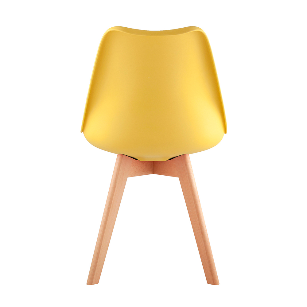 Стул Stool Group Стул FRANKFURT желтый деревянные ножки - фото 6