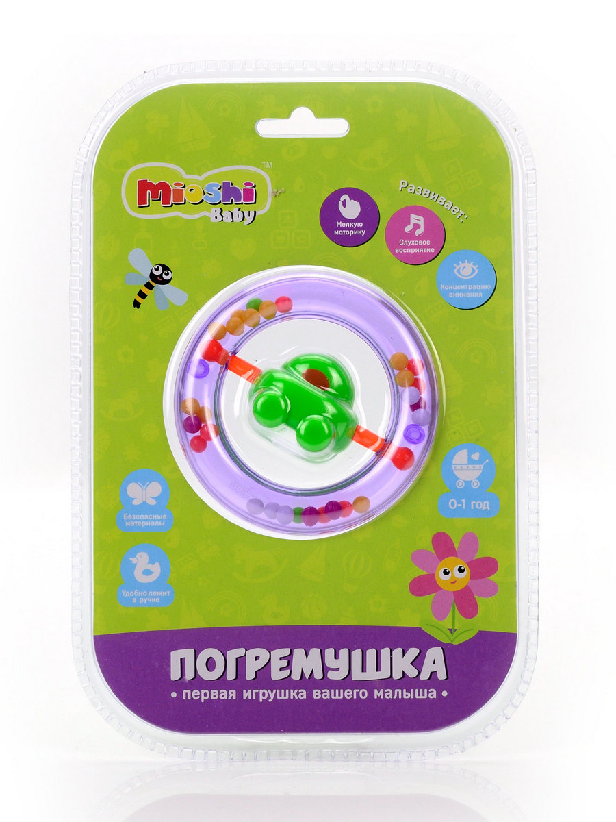 Игрушка Mioshi погремушка - фото 3