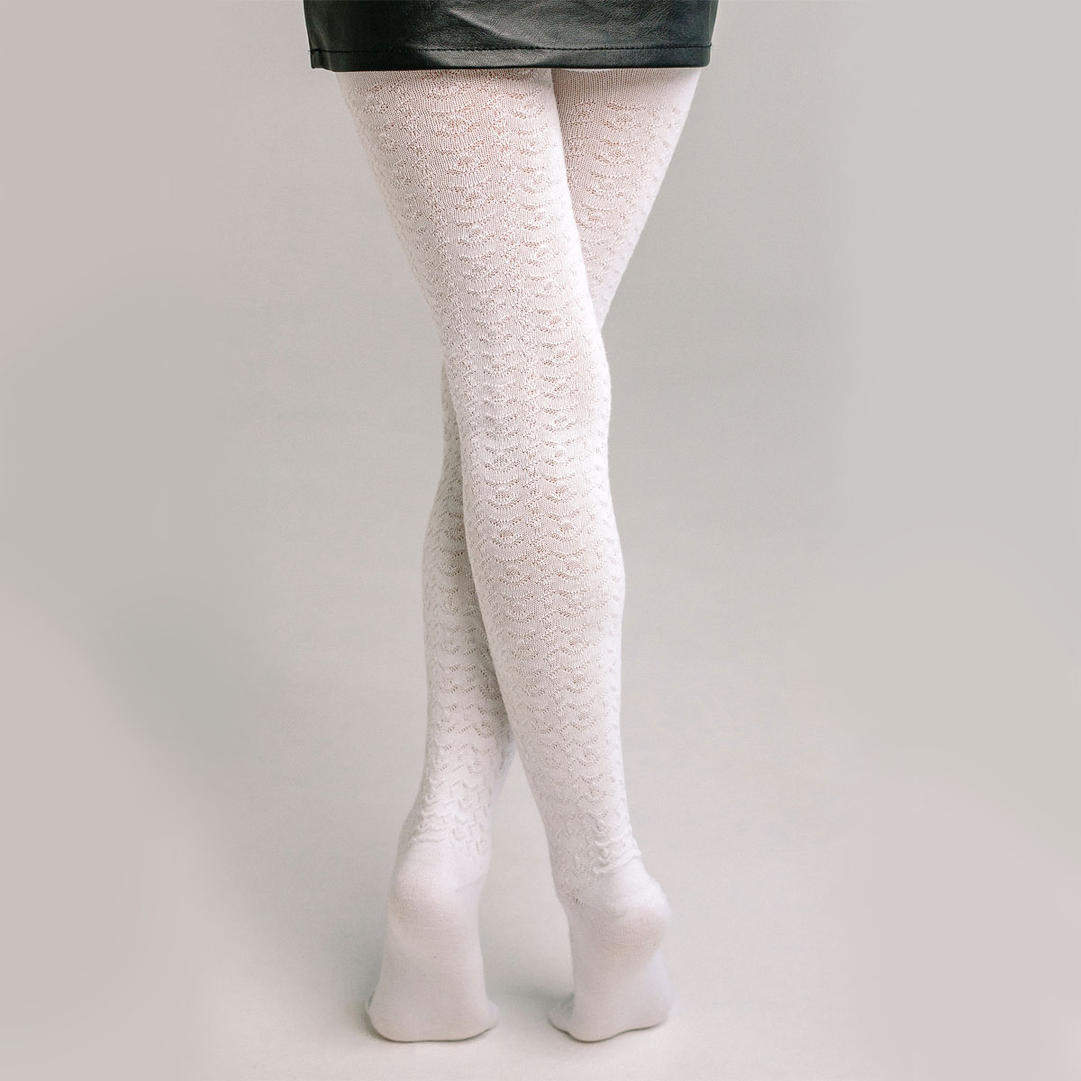 Колготки Ишимбайская чулочная фабрика WB 754 Шишечки белый 3 - фото 5