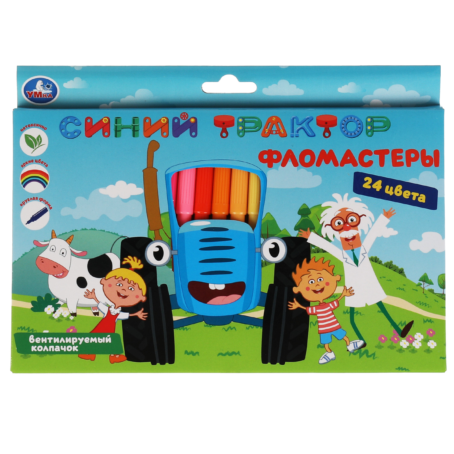Фломастеры УМка 24 цв. - фото 1