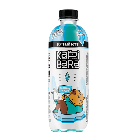 Напиток сильногазированный kapibara Мятный буст 0.5л