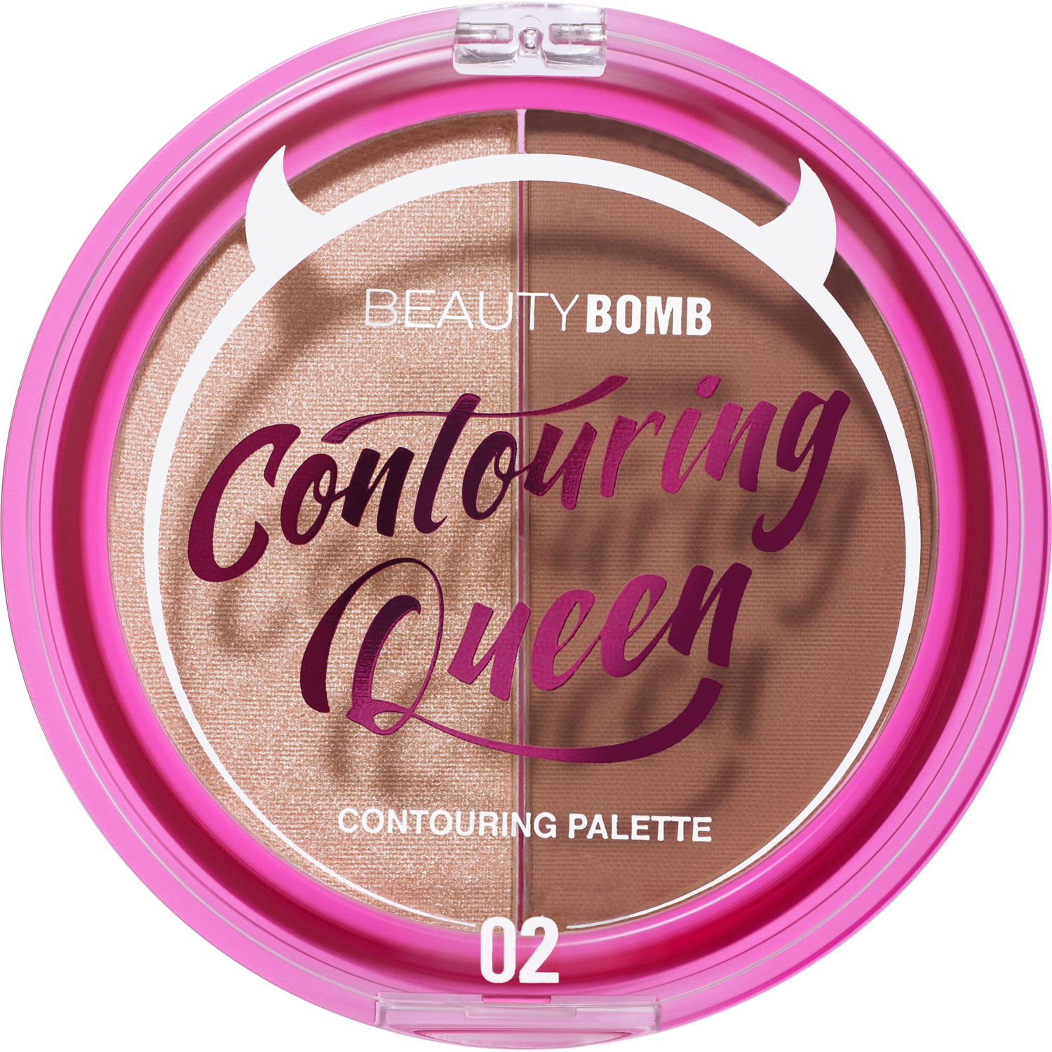 Палетка для контуринга Beauty Bomb Contouring palette Countouring Queen тон shade 02 - фото 1