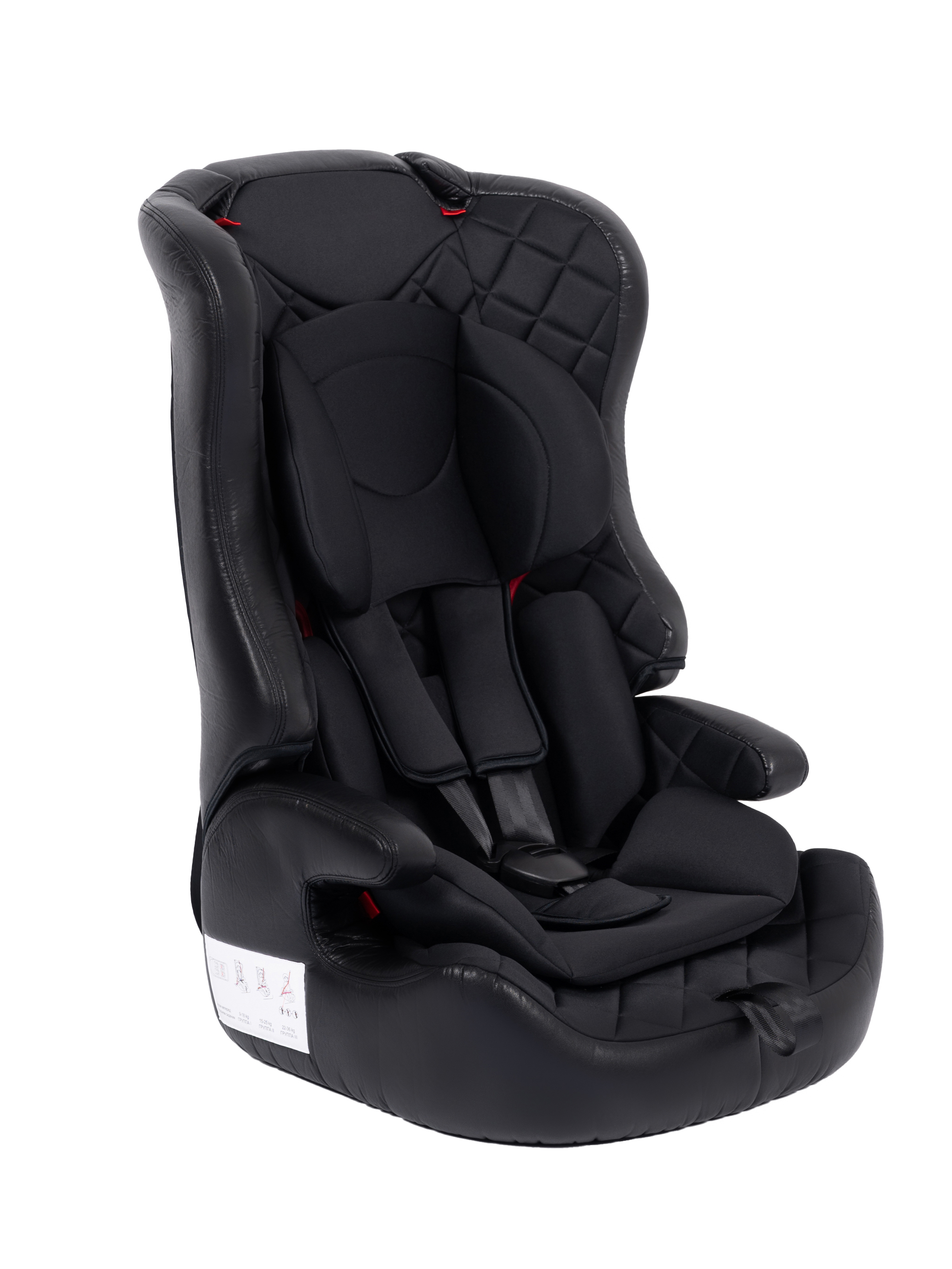 Автокресло Kingbaby 1/2/3 (9-36 кг) черный - фото 14