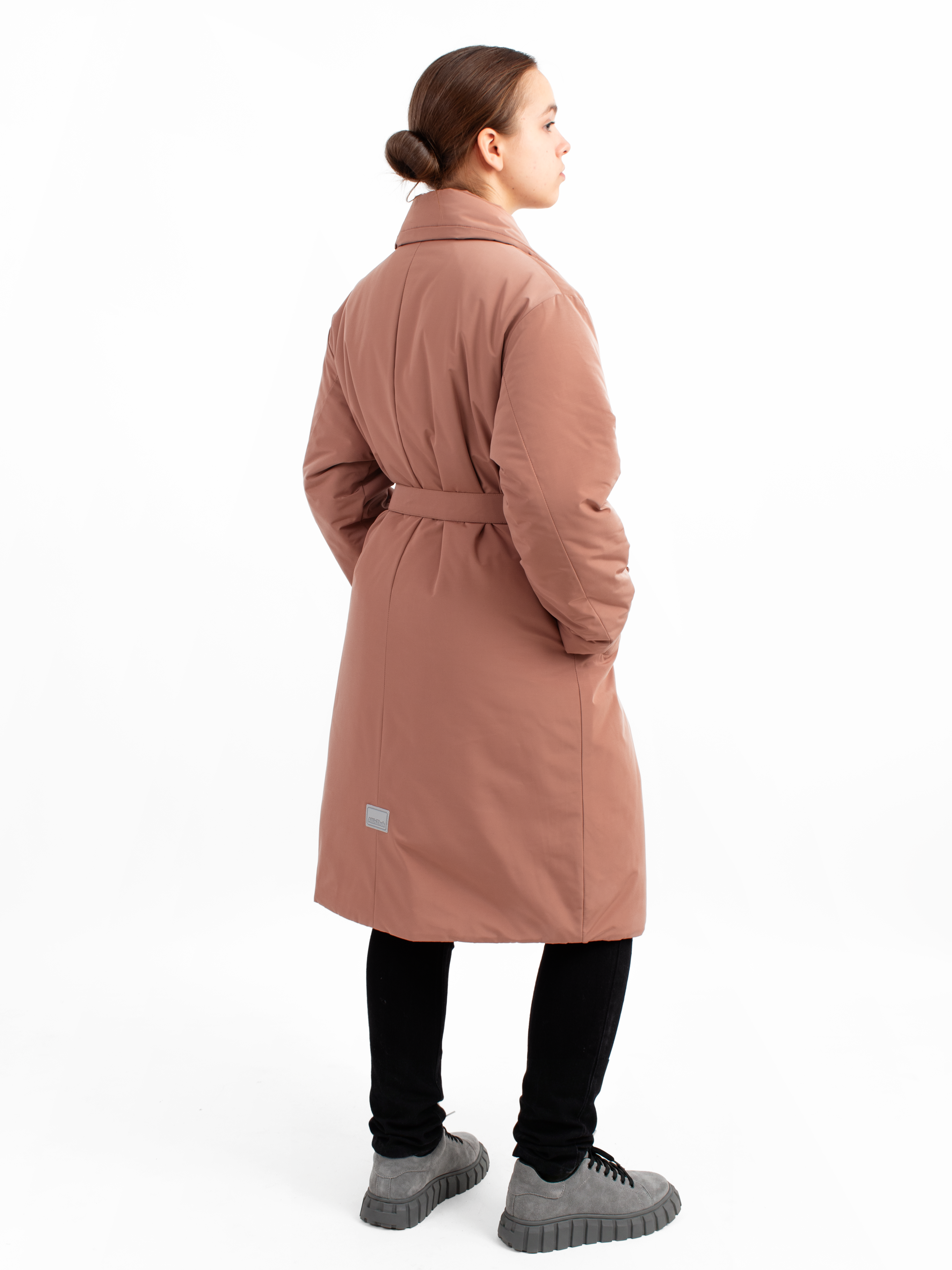 Пальто AllisZhuk 00_480/мокко - фото 11