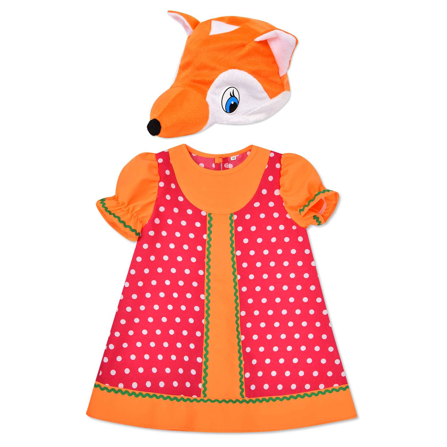Платье FRESH-TREND Теремок Лисичка-сестричка 110 см DM0029 - фото 6