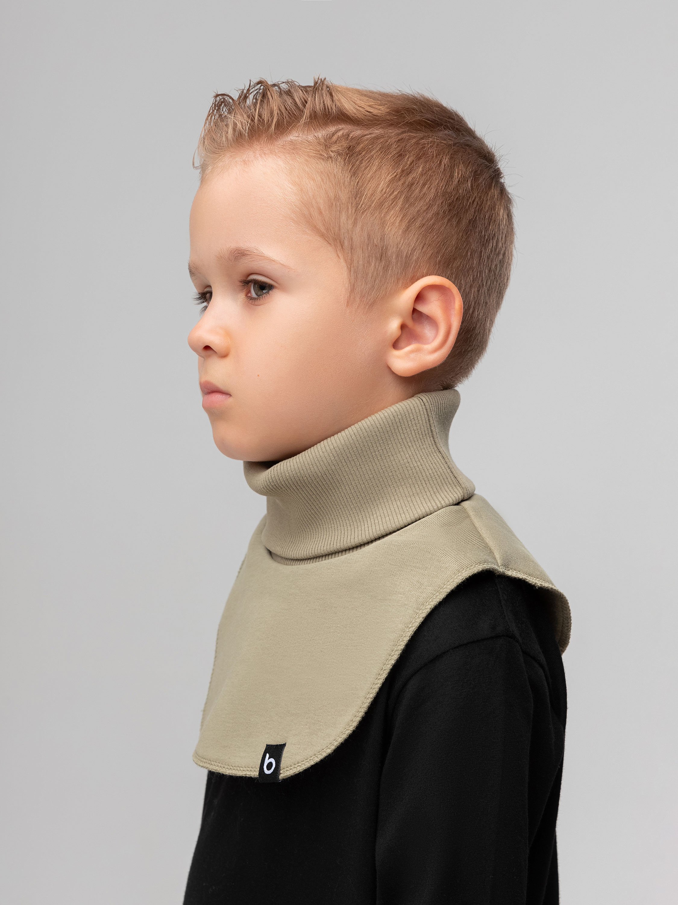 Манишка Bodo 12-115M_пыльный оливковый - фото 3