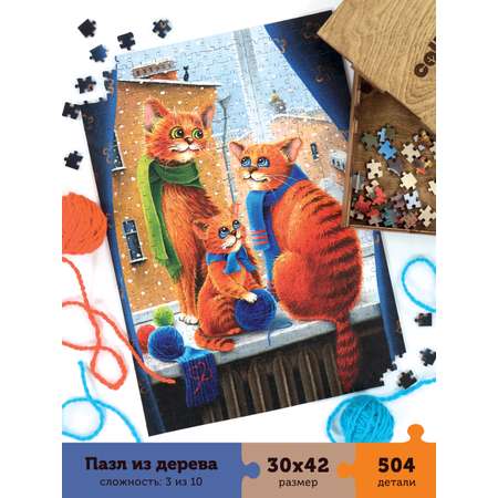 Пазл Collaba puzzle деревянный