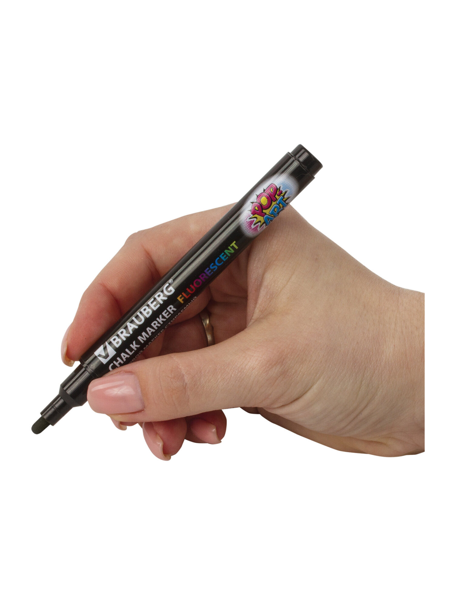 Маркеры Brauberg меловые 1 шт. - фото 13