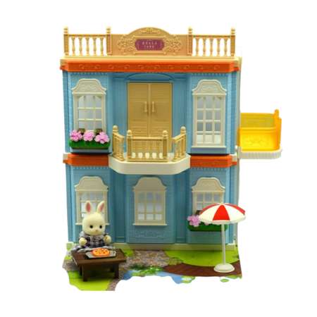 Домик для кукол SHARKTOYS с мебелью