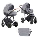 Коляска 2в1 Tutis серый