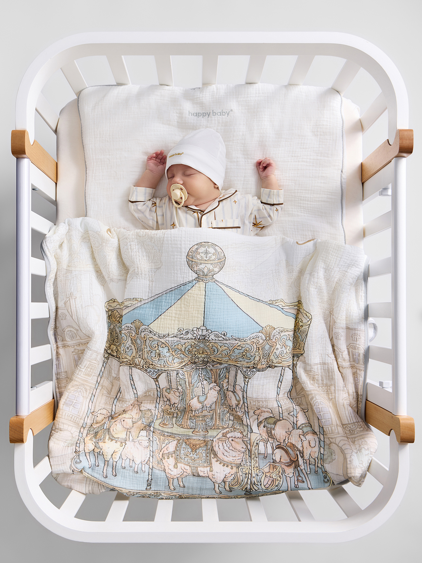 Одеяло Happy Baby хлопок 100 x 100 см - фото 1