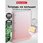 Тетрадь со сменным блоком Brauberg клетка 120 лист.