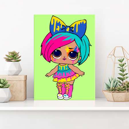 Картина по номерам Hobby Paint Куколка арт в ассортименте