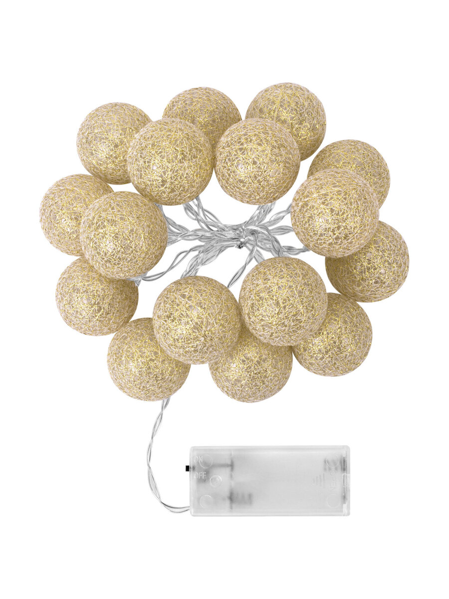 Гирлянда нить новогодняя Золотая сказка интерьерная для дома и на елку - фото 7