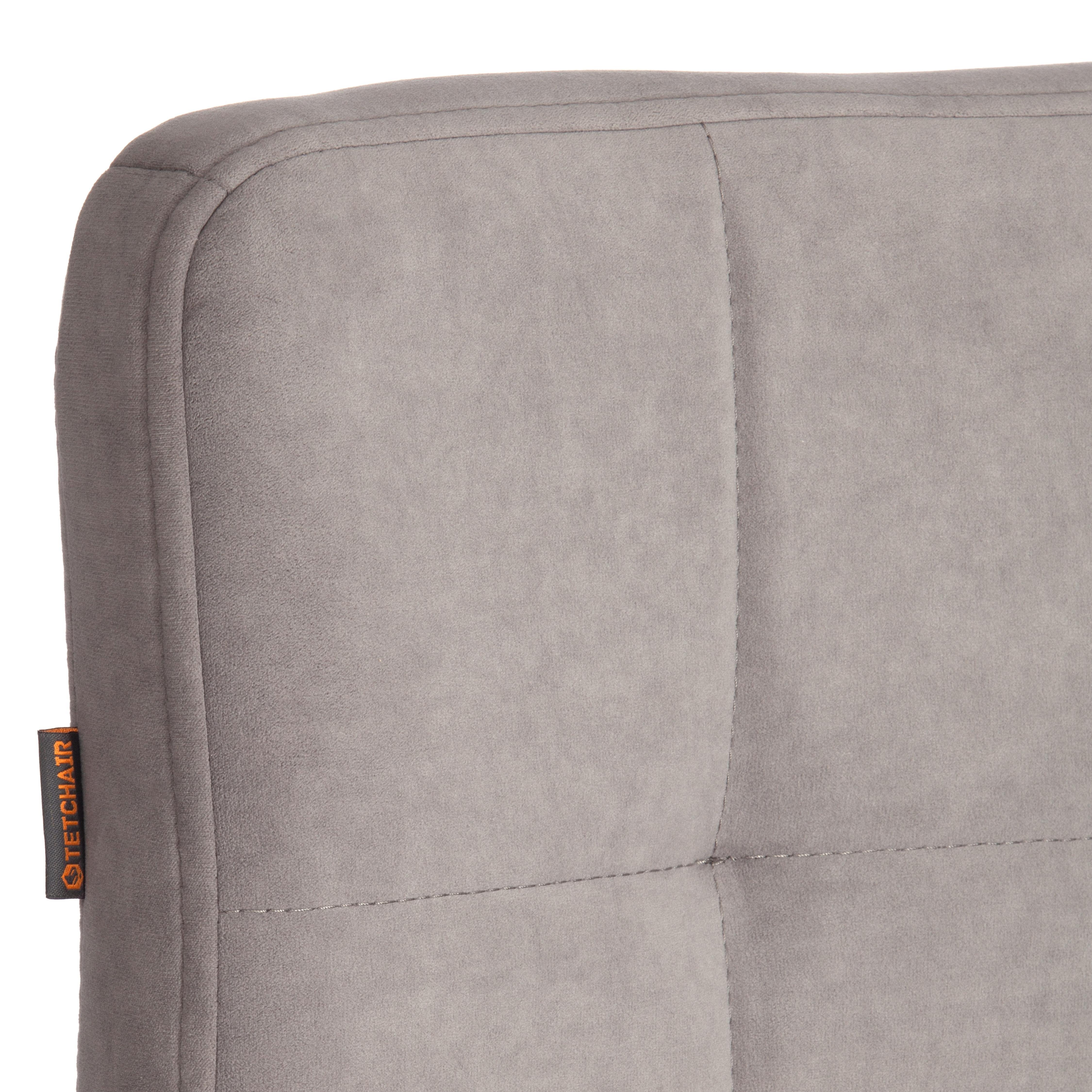 Стул TETCHAIR Medeo LT флок, серый - фото 19