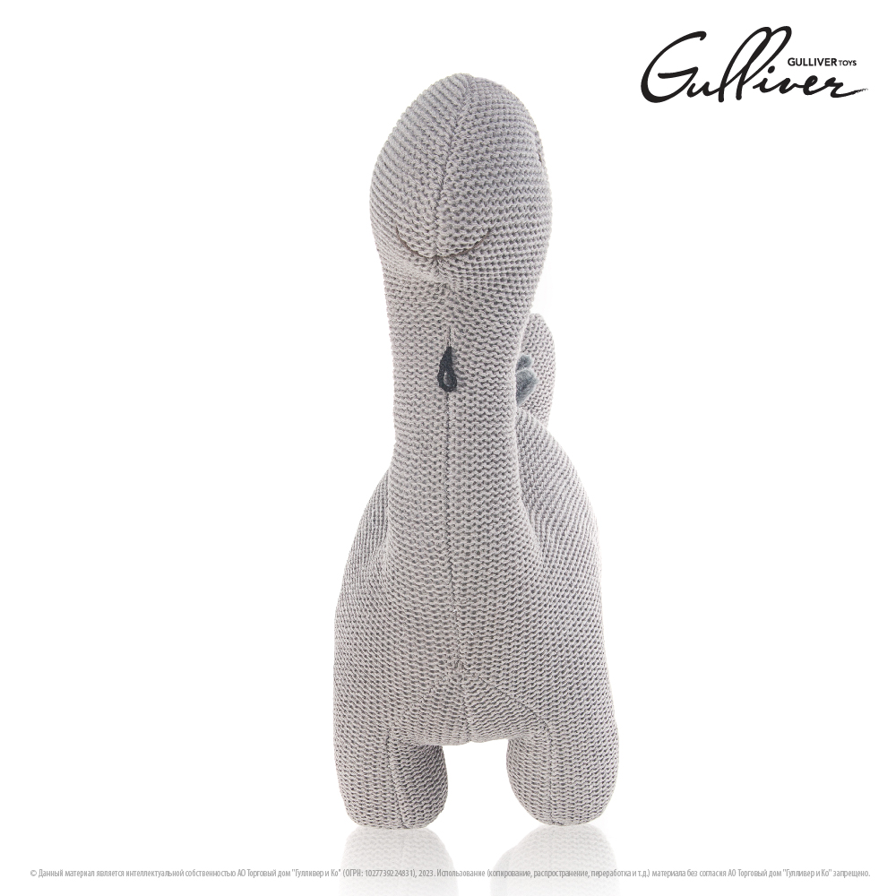Игрушка мягкая Gulliver динозавр - фото 8