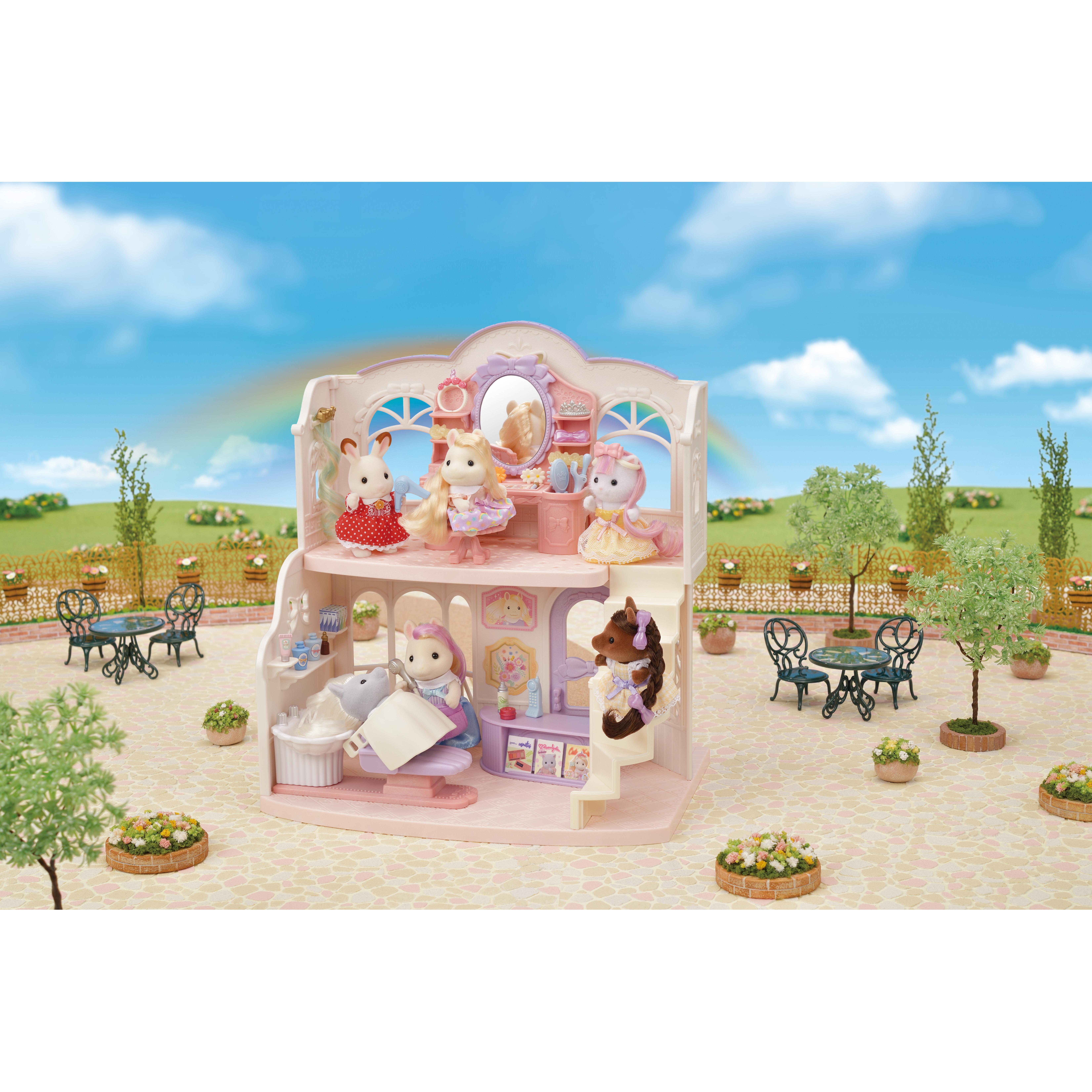 Игровой набор Sylvanian Families Салон красоты Пони - фото 3