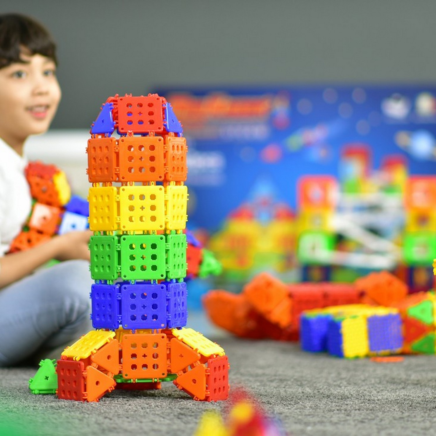 Конструктор MagKinder Almighty Creator 300 дет. - фото 5