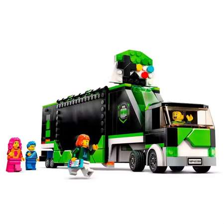 Конструктор LEGO City Игровой турнирный грузовик блочный