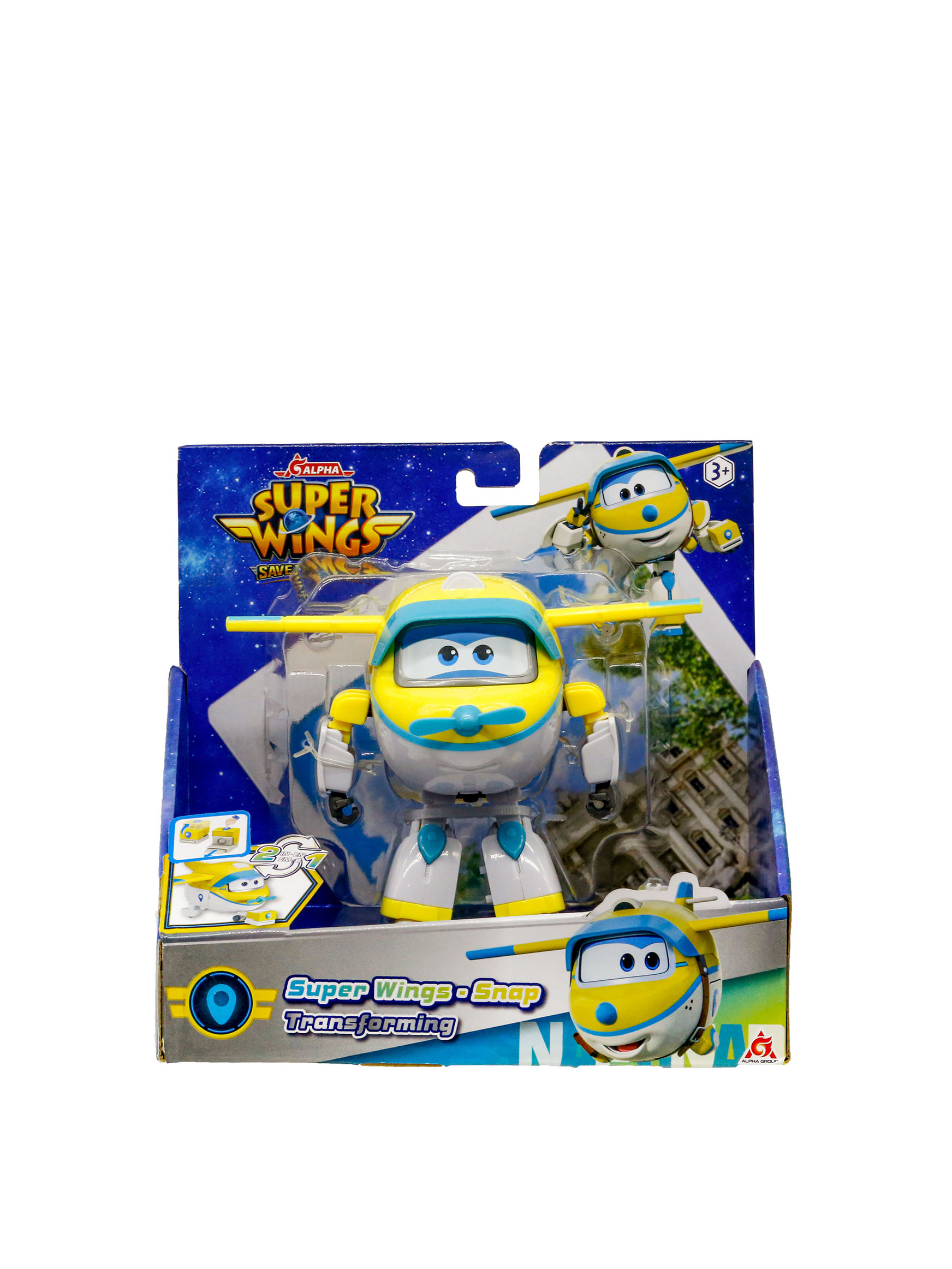 Фигурка Super Wings Снэп с фотоаппаратом - фото 1
