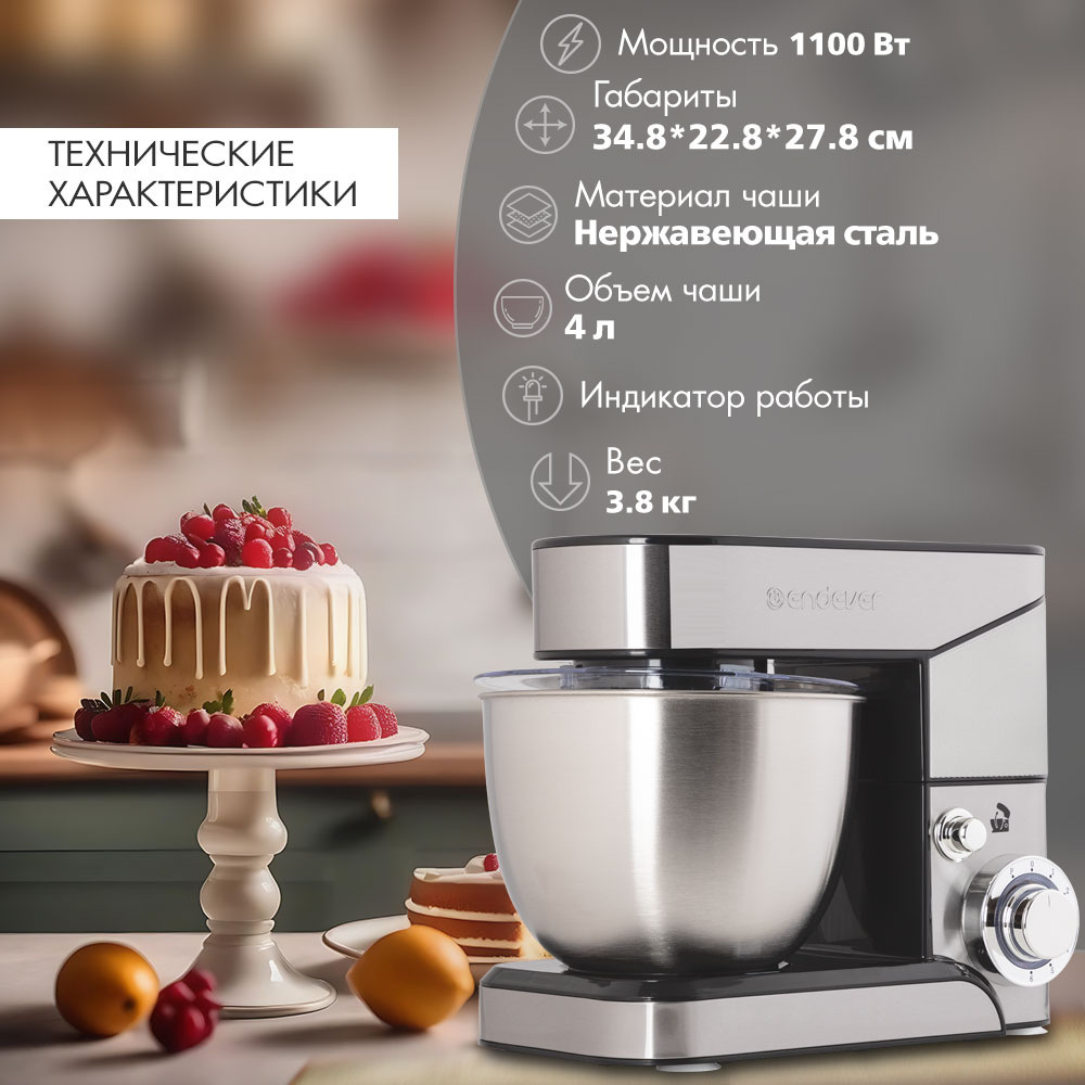 Миксер планетарный ENDEVER SIGMA-17 - фото 3