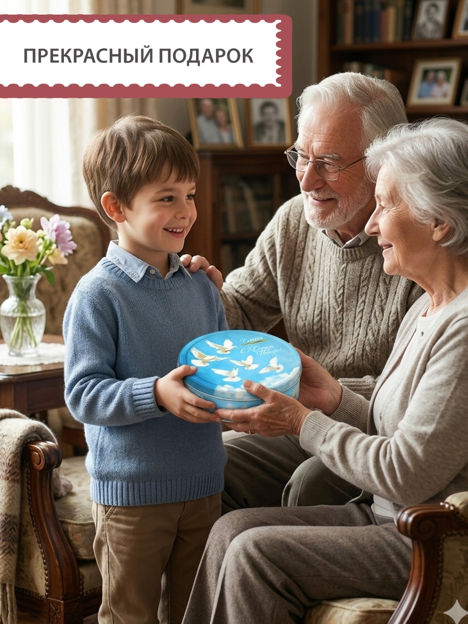 Печенье сдобное Сладкая сказка regnum День Победы 150г - фото 3